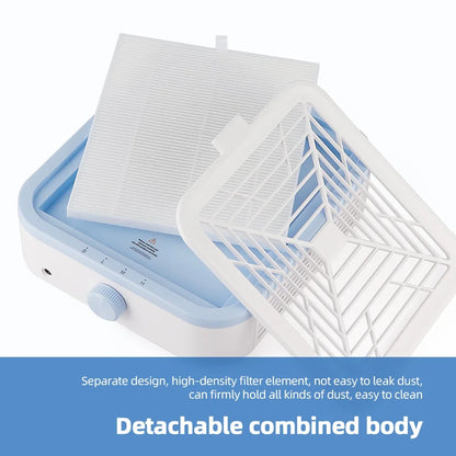 Wireless 120W Super Suction Nail Dust Collector