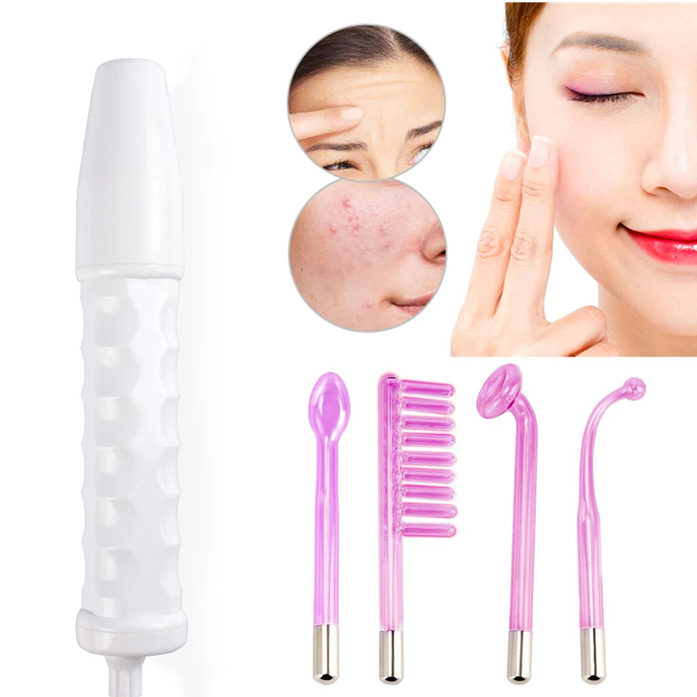 4-in-1 Portable High Frequency Facial Beauty Machine