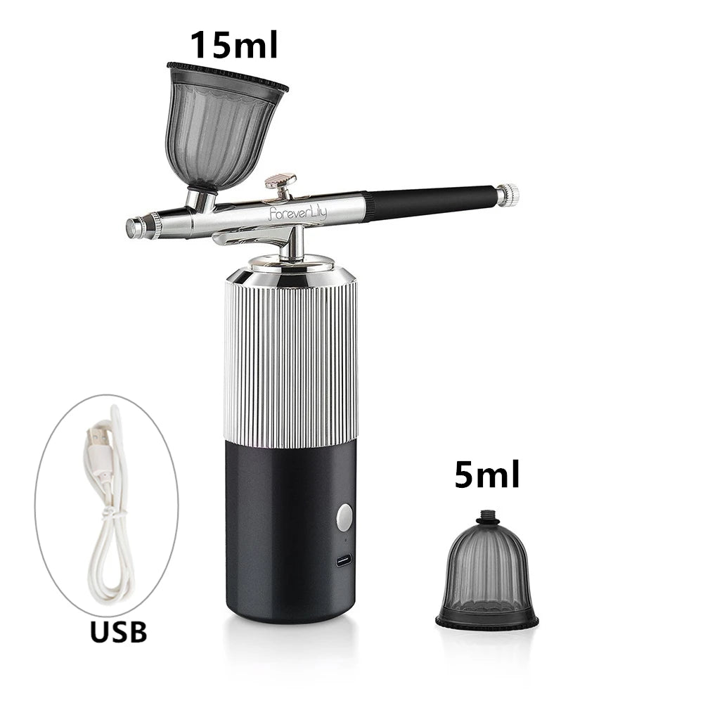 Mini Airbrush Kit for Facial Skincare, Nails, Makeup, Hair & More