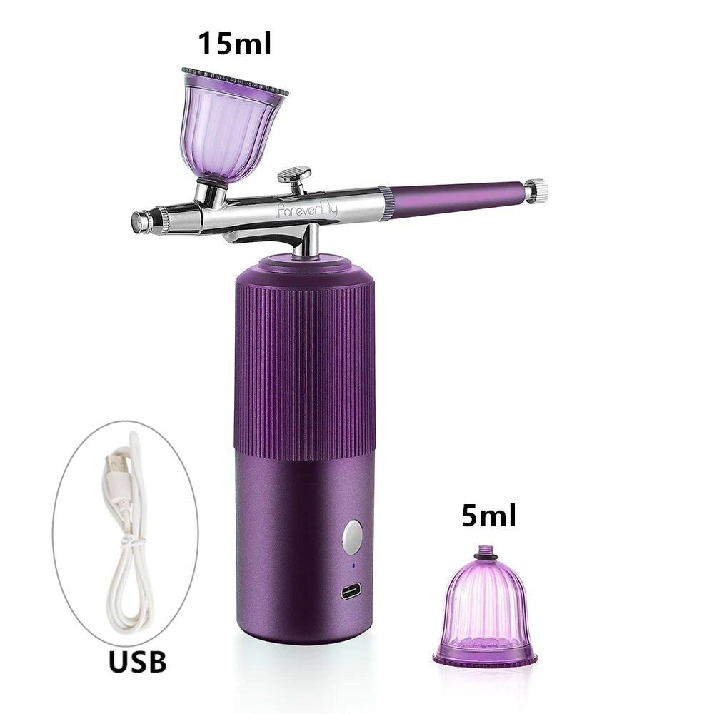 Mini Airbrush Kit for Facial Skincare, Nails, Makeup, Hair & More